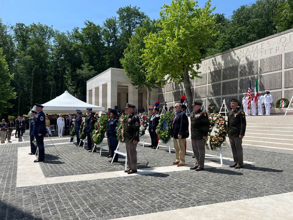 Honoring the Fallen at Florence American Cemetery on Memorial Day