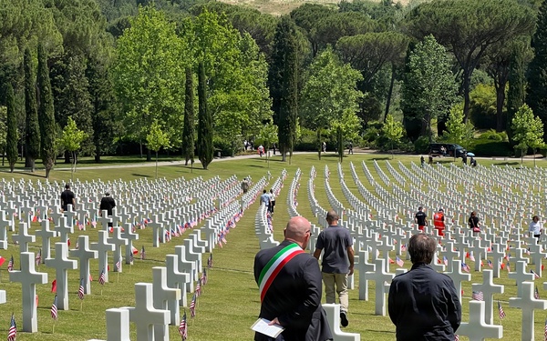 Honoring the Fallen at Florence American Cemetery on Memorial Day