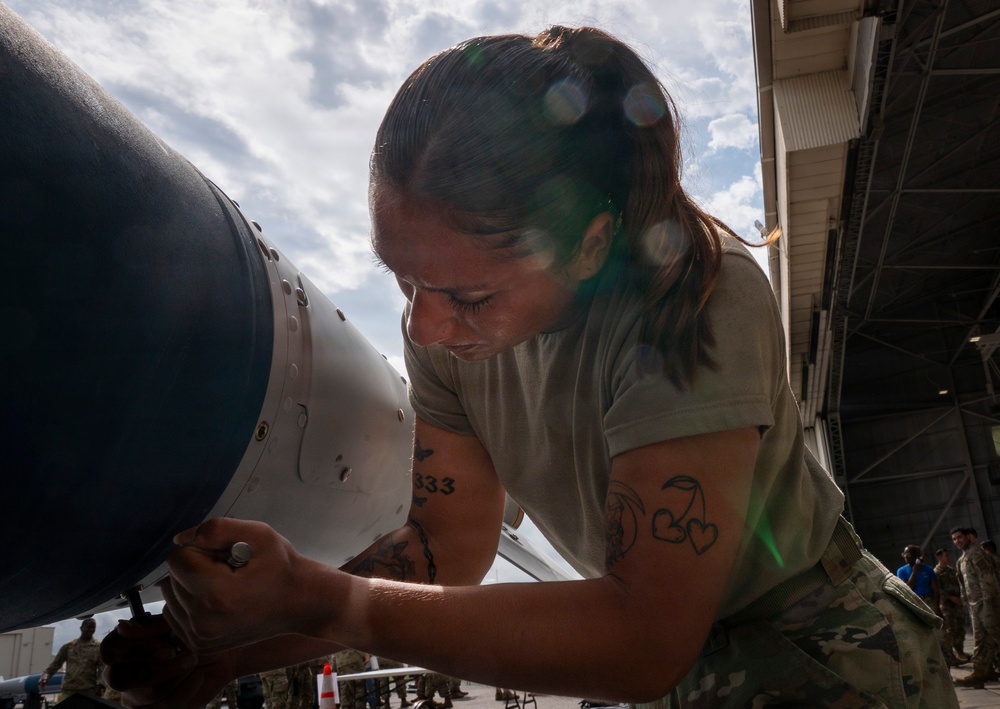 Build bombs best:  Wings hold inaugural maintenance competition