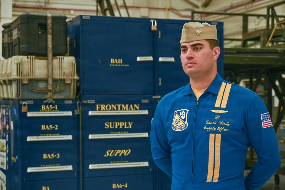 Blue Angels shout out Navy Supply