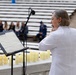 Navy Band Flute and Harp Duo Performs at Memorial Day Observance
