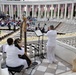 Navy Band Flute and Harp Duo Performs at Memorial Day Observance