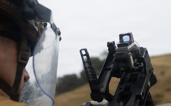 U.S. Marines, 2nd Bn., 5th Marines conduct non-lethal weapons course