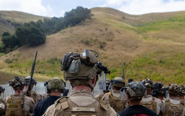 U.S. Marines, 2nd Bn., 5th Marines conduct non-lethal weapons course