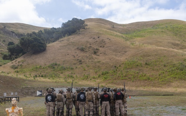 U.S. Marines, 2nd Bn., 5th Marines conduct non-lethal weapons course