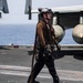 Abraham Lincoln Conducts Flight Deck Maintenance