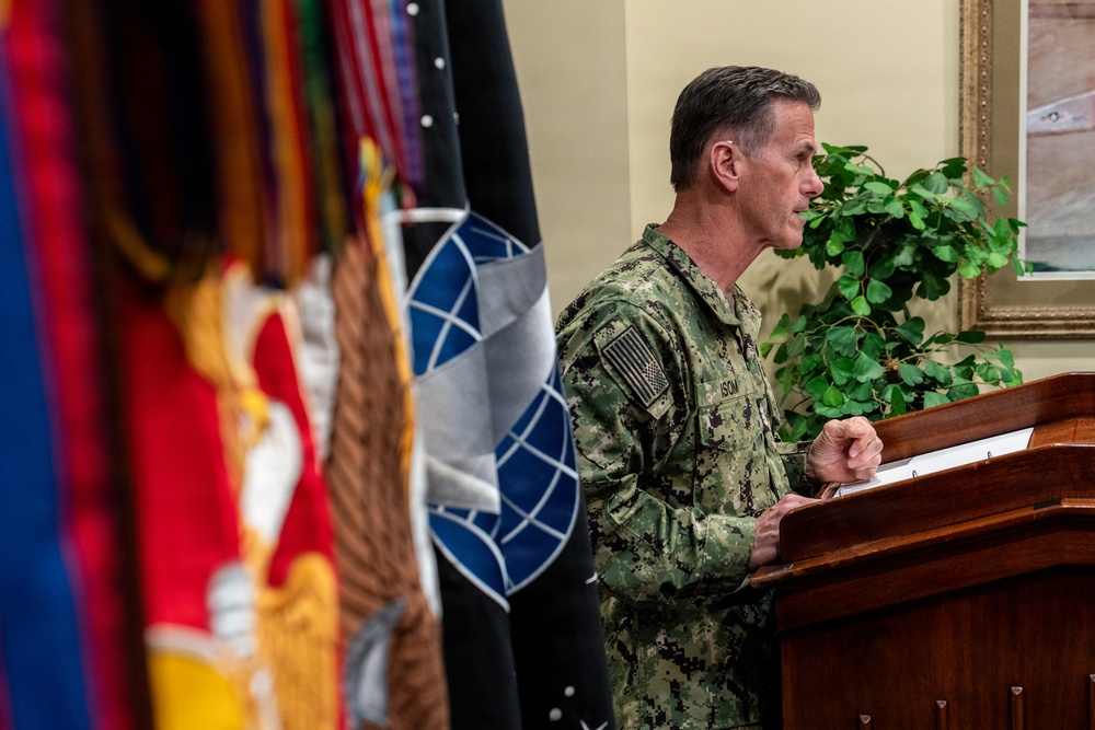 SEAC Attends Senior Spouse Leadership Discussion
