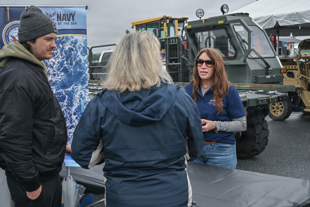 NAVSUP presents at Air Dot Show for Navy Week Harrisburg