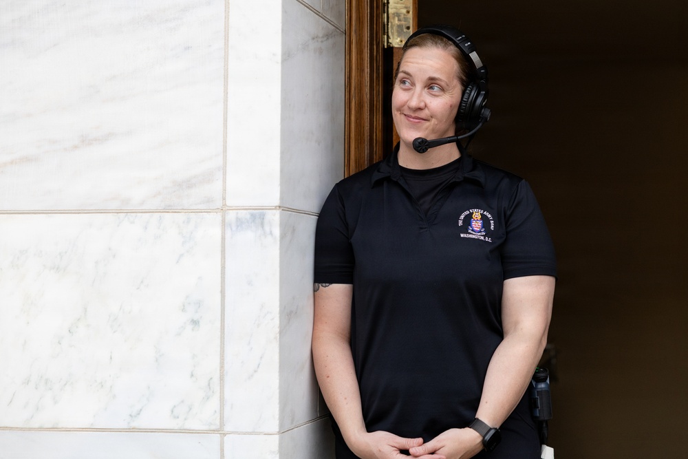 Technical Support Group Behind the Scenes at Memorial Day Observance
