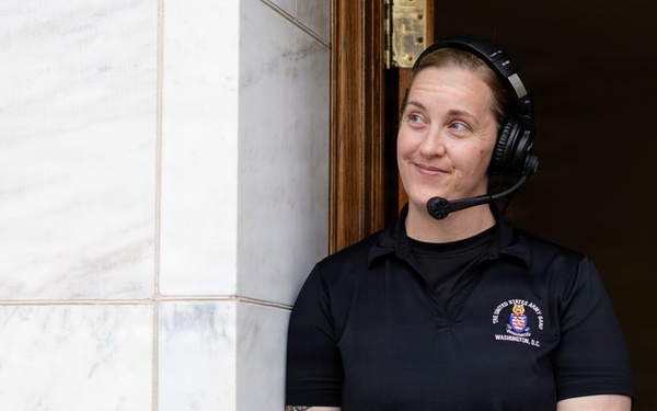 Technical Support Group Behind the Scenes at Memorial Day Observance