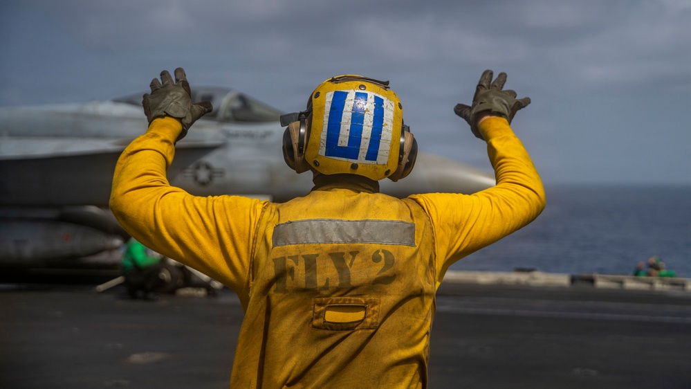 Abraham Lincoln Conducts Flight Operations