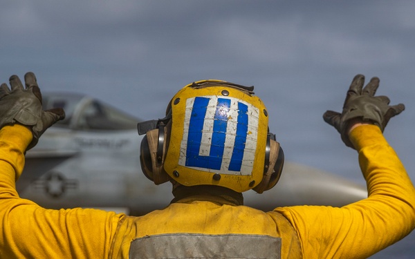 Abraham Lincoln Conducts Flight Operations