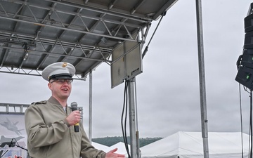 NAVSUP presents at Air Dot Show for Navy Week Harrisburg