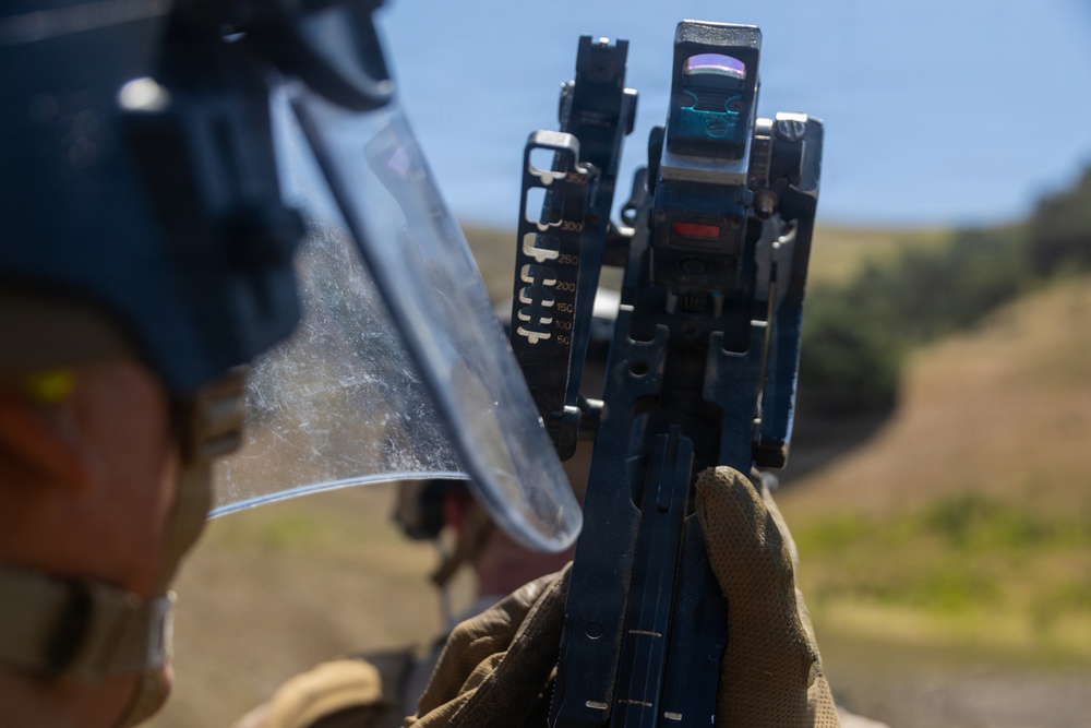 U.S. Marines, 2nd Bn., 5th Marines conduct non-lethal weapons course