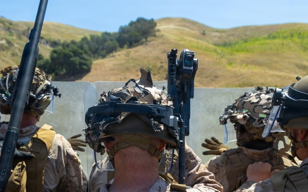 U.S. Marines, 2nd Bn., 5th Marines conduct non-lethal weapons course
