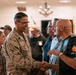 Sgt. Maj. Carlos A. Ruiz speaks to local veterans and military families at MCAGCC