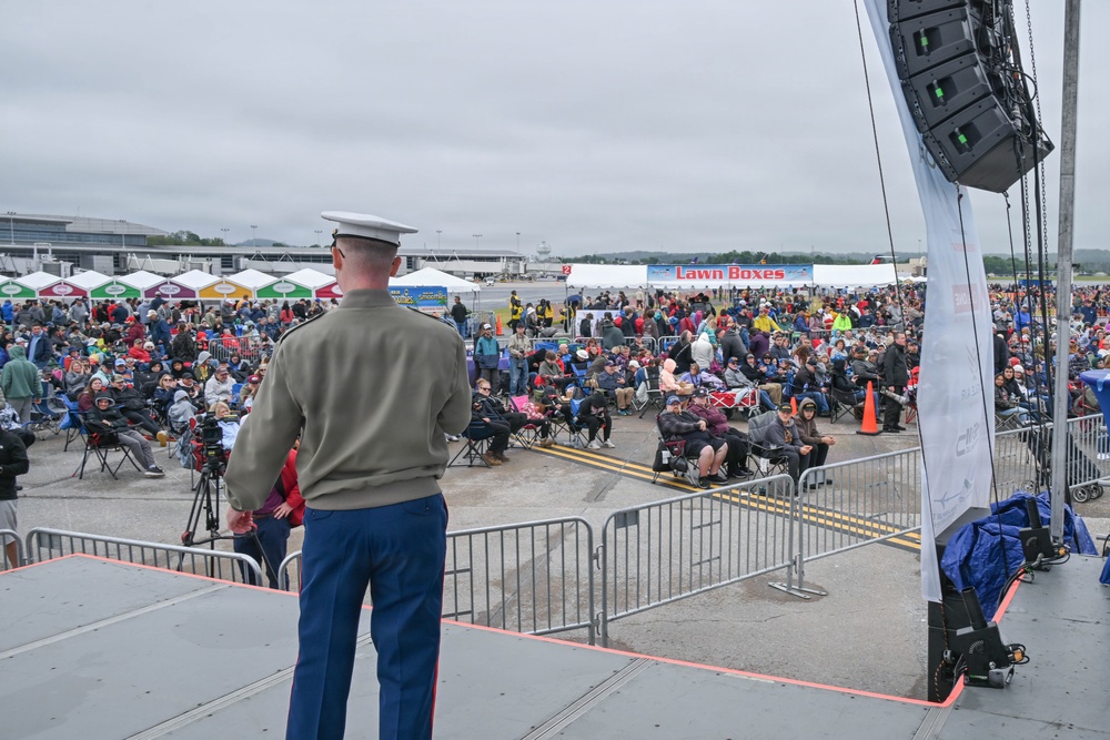 NAVSUP presents at Air Dot Show for Navy Week Harrisburg