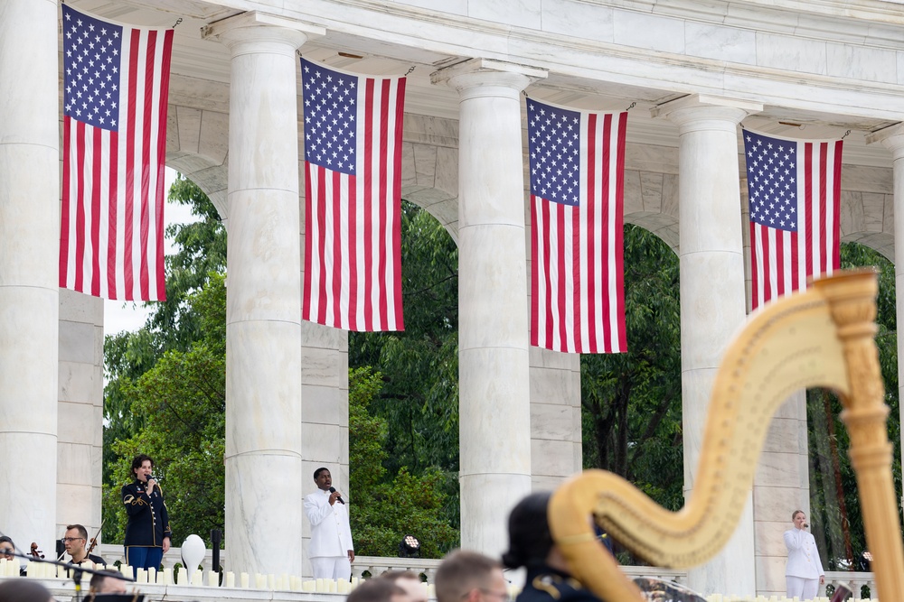 The U.S. Army Orchestra and Joint Armed Forces Chorus Perform at Memorial Day Observance
