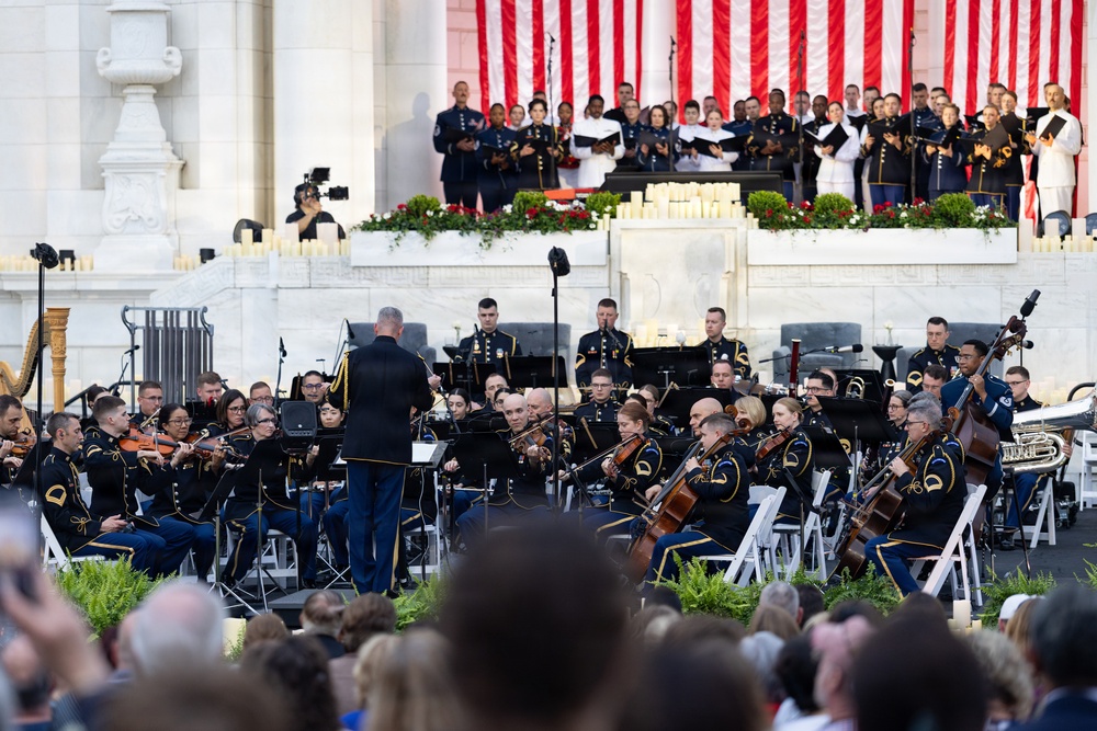 The U.S. Army Orchestra and Joint Armed Forces Chorus Perform at Memorial Day Observance