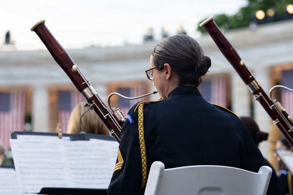 The U.S. Army Orchestra and Joint Armed Forces Chorus Perform at Memorial Day Observance