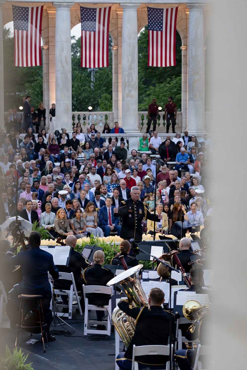 The U.S. Army Orchestra and Joint Armed Forces Chorus Perform at Memorial Day Observance