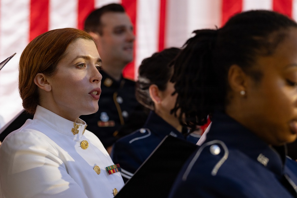 The U.S. Army Orchestra and Joint Armed Forces Chorus Perform at Memorial Day Observance