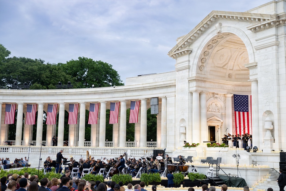 The U.S. Army Orchestra and Joint Armed Forces Chorus Perform at Memorial Day Observance