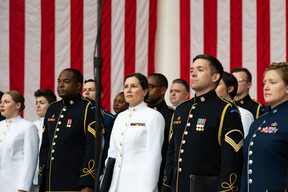 The U.S. Army Orchestra and Joint Armed Forces Chorus Perform at Memorial Day Observance