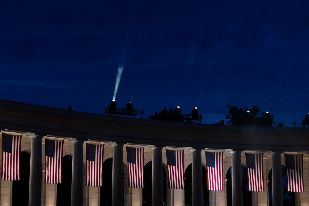The U.S. Army Orchestra and Joint Armed Forces Chorus Perform at Memorial Day Observance