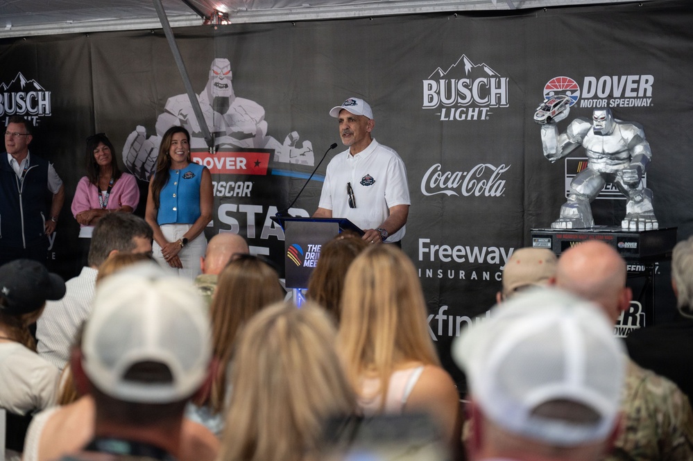 Team Dover Bronze Star recipients highlighted at the 2026 NASCAR All-Star Race