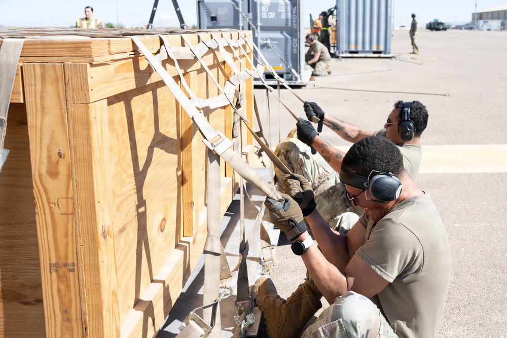 Third annual Cargo Rodeo held by 635th Materiel Maintenance Squadron