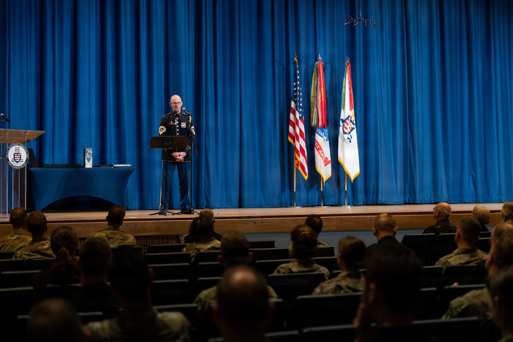 The Retirement Ceremony of Sgt. Major Steven Ticknor