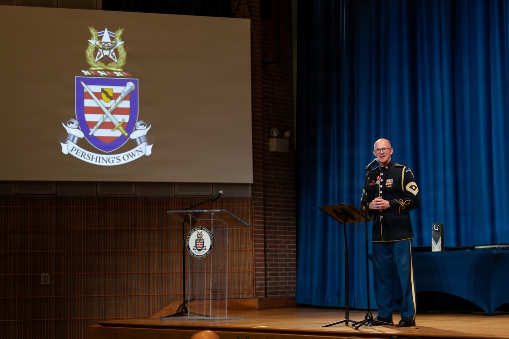 The Retirement Ceremony of Sgt. Major Steven Ticknor