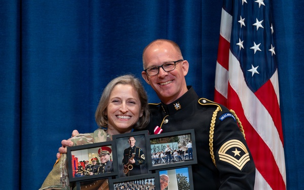 The Retirement Ceremony of Sgt. Major Steven Ticknor