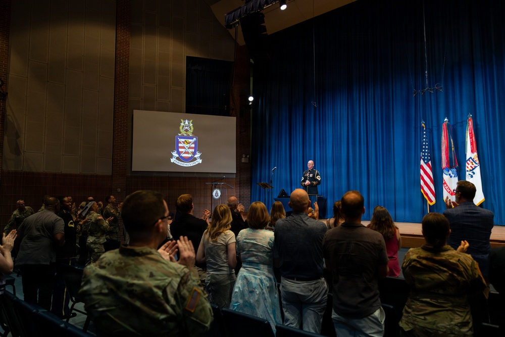The Retirement Ceremony of Sgt. Major Steven Ticknor
