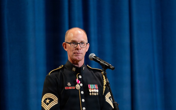 The Retirement Ceremony of Sgt. Major Steven Ticknor