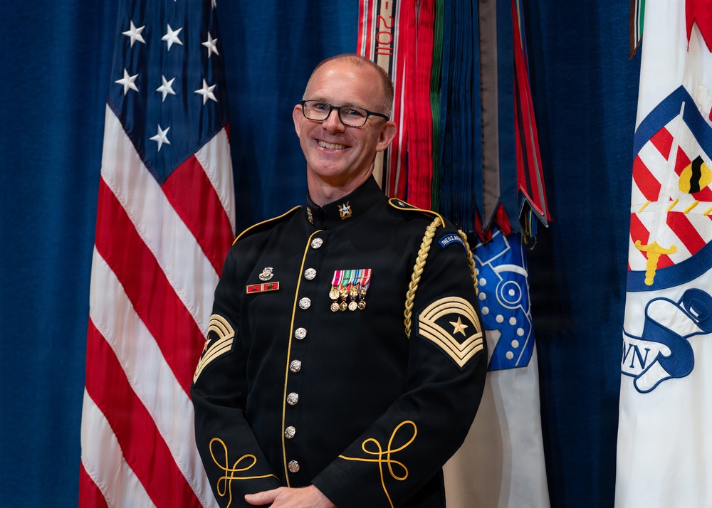 The Retirement Ceremony of Sgt. Major Steven Ticknor