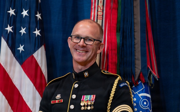 The Retirement Ceremony of Sgt. Major Steven Ticknor