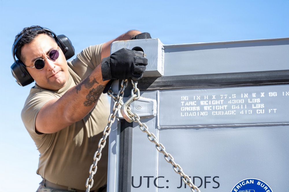 Third annual Cargo Rodeo held by 635th Materiel Maintenance Squadron