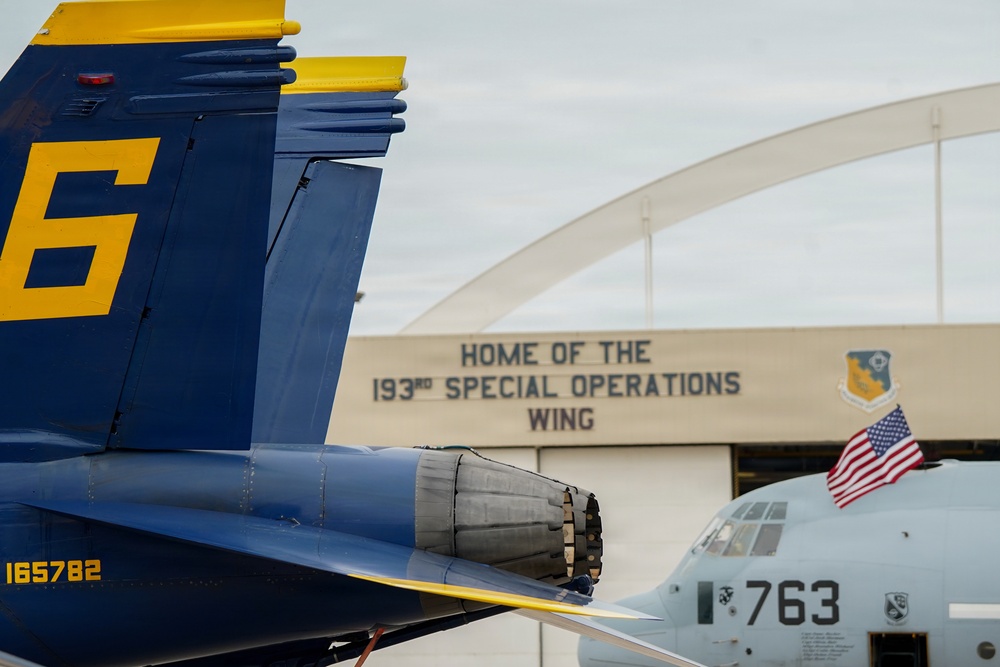 193rd SOW supports air show operations