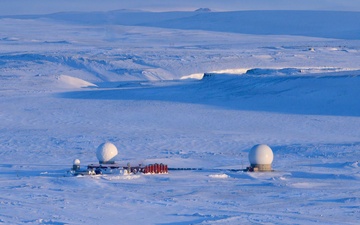 Thule Tracking Station in Greenland