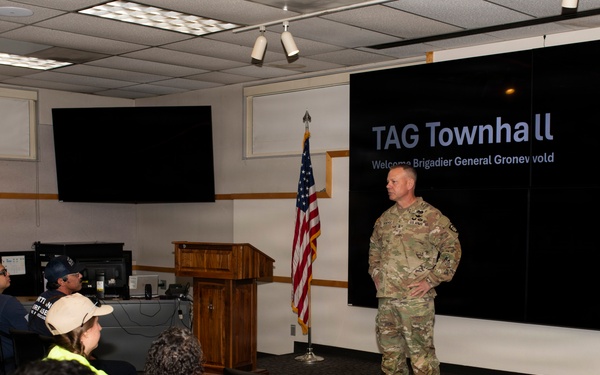 TAG visits 142nd Wing
