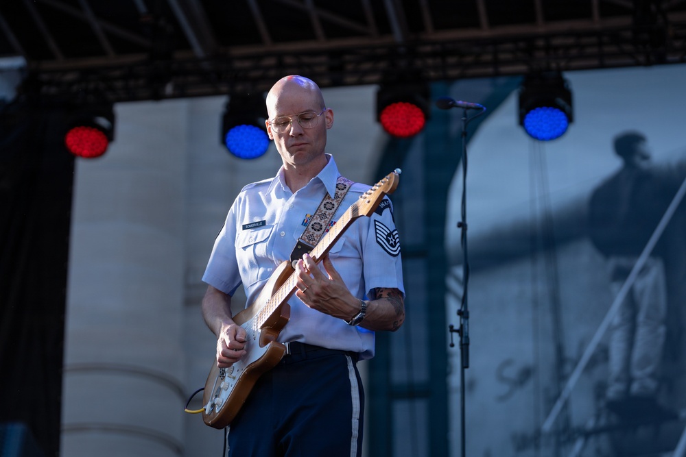 USAF bands perform in Kansas City during Memorial Day weekend