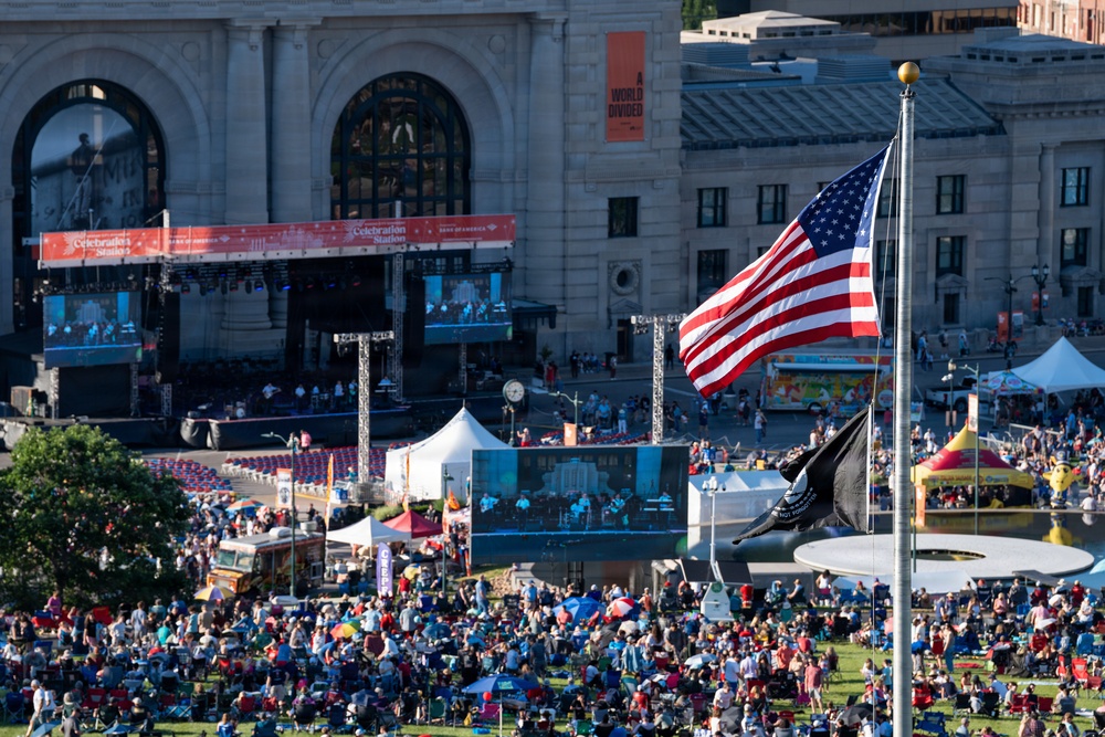 USAF bands perform in Kansas City during Memorial Day weekend