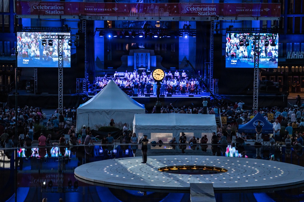 USAF bands perform in Kansas City during Memorial Day weekend