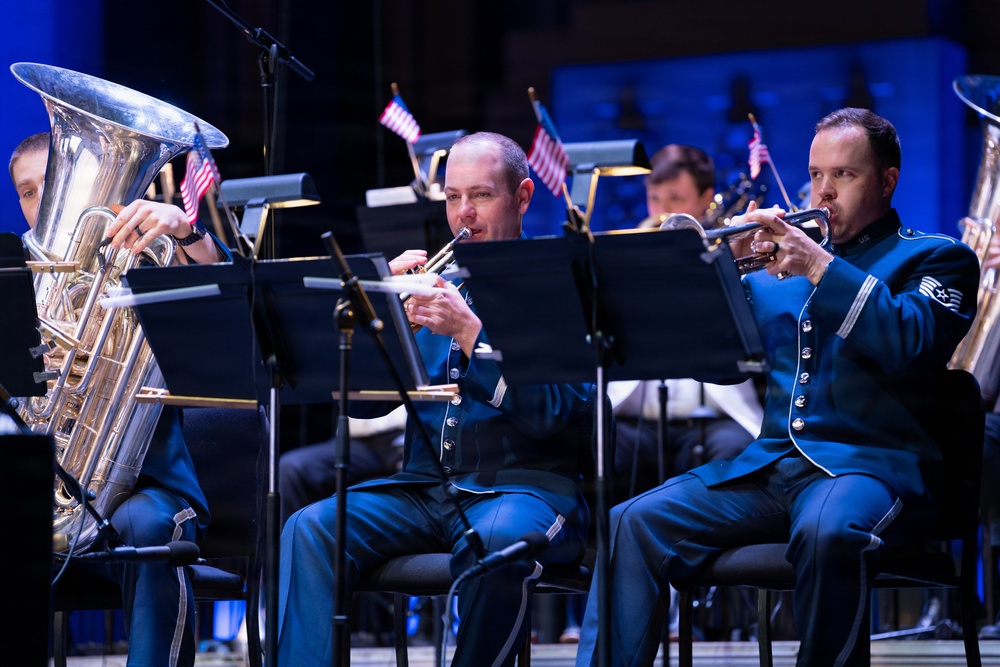USAF bands perform in Kansas City during Memorial Day weekend