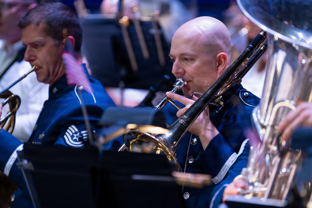 USAF bands perform in Kansas City during Memorial Day weekend