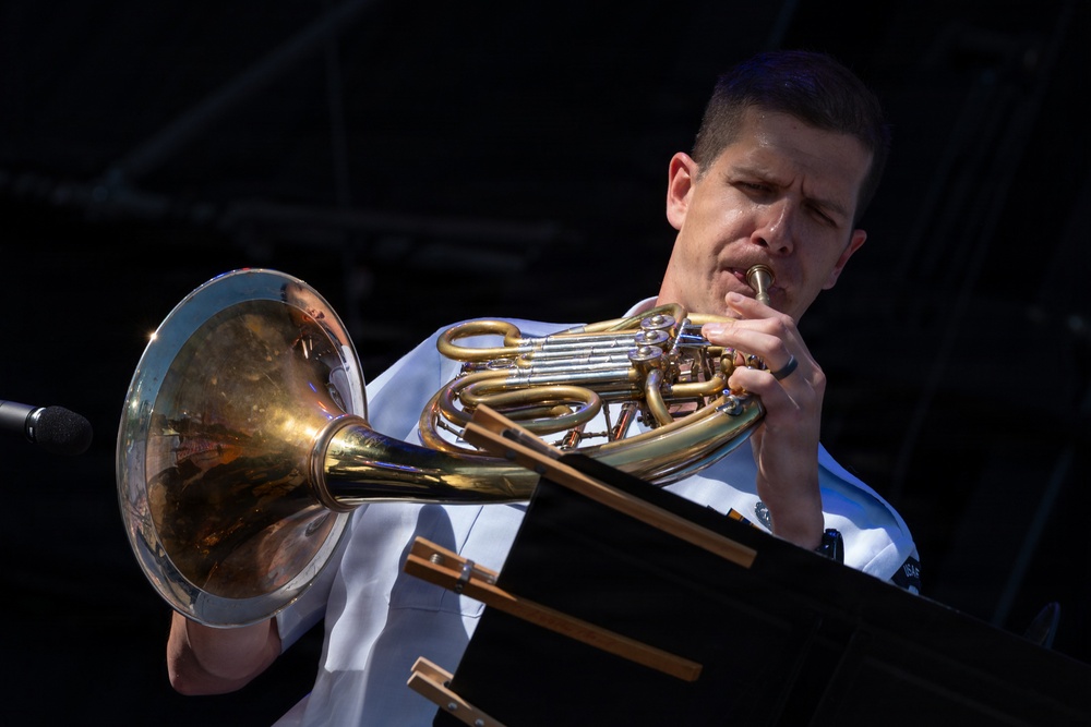 USAF bands perform in Kansas City during Memorial Day weekend