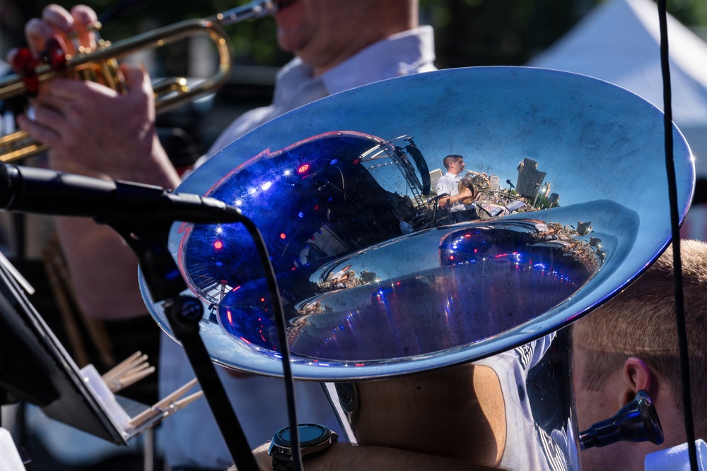 USAF bands perform in Kansas City during Memorial Day weekend