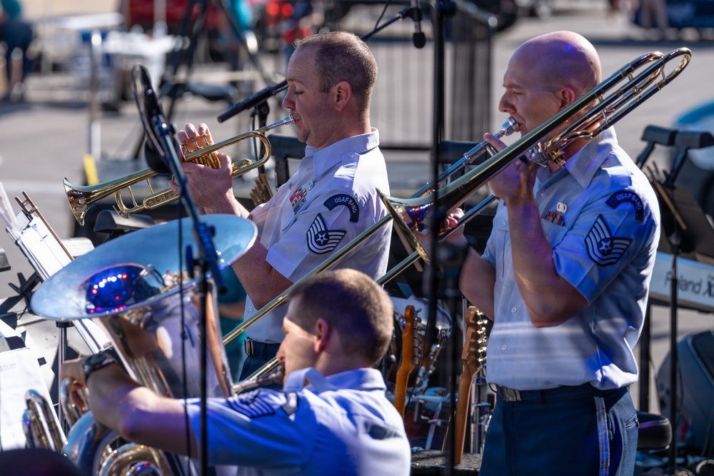 USAF bands perform in Kansas City during Memorial Day weekend